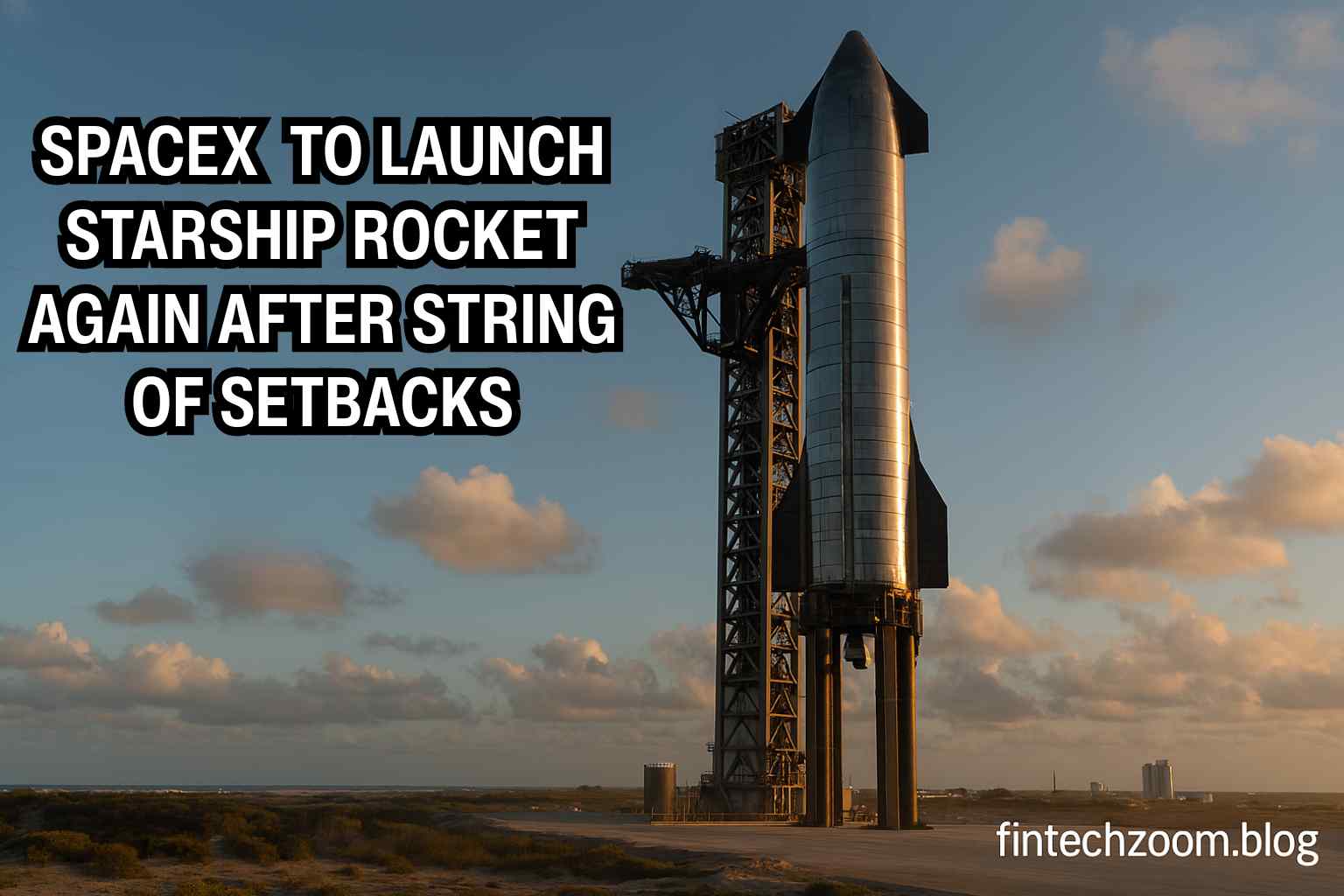 SpaceX to Launch Starship Rocket Again After String of Setbacks