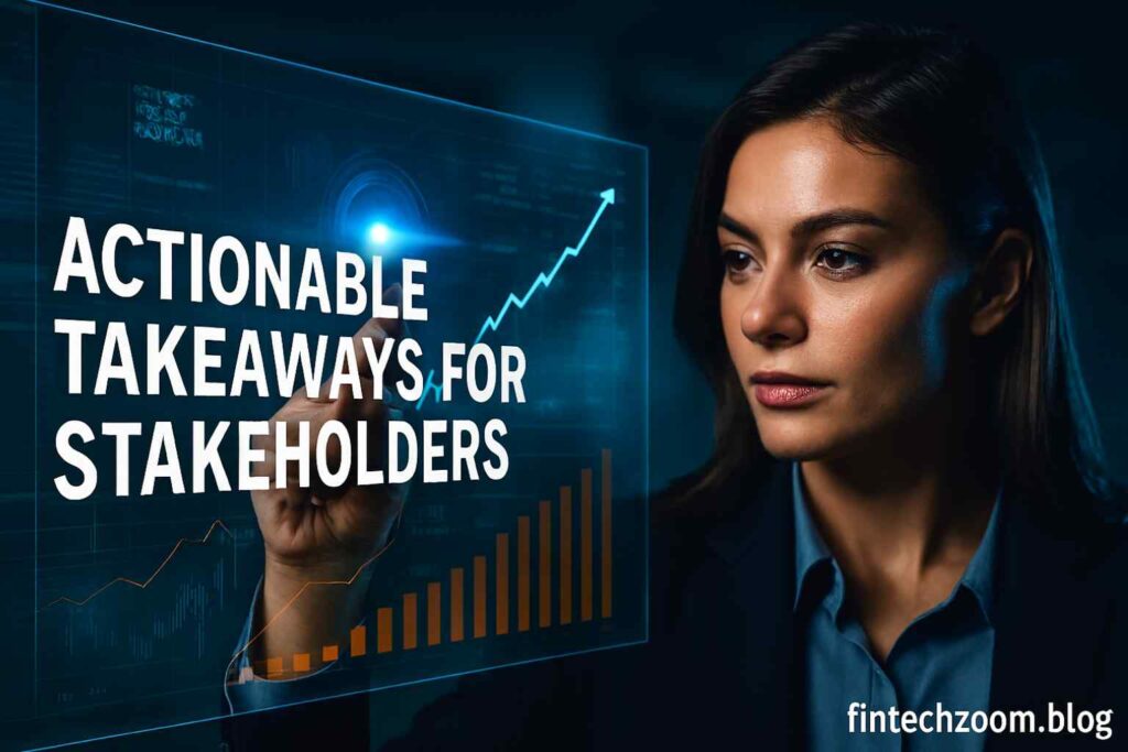 Actionable Takeaways for Stakeholders