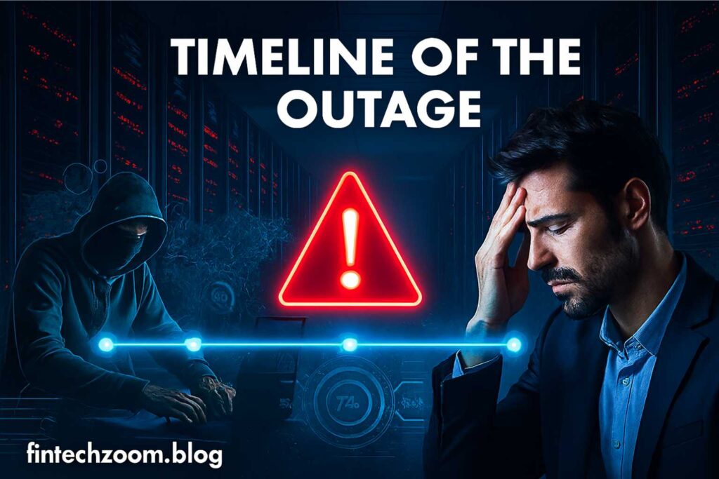 Timeline of the Outage